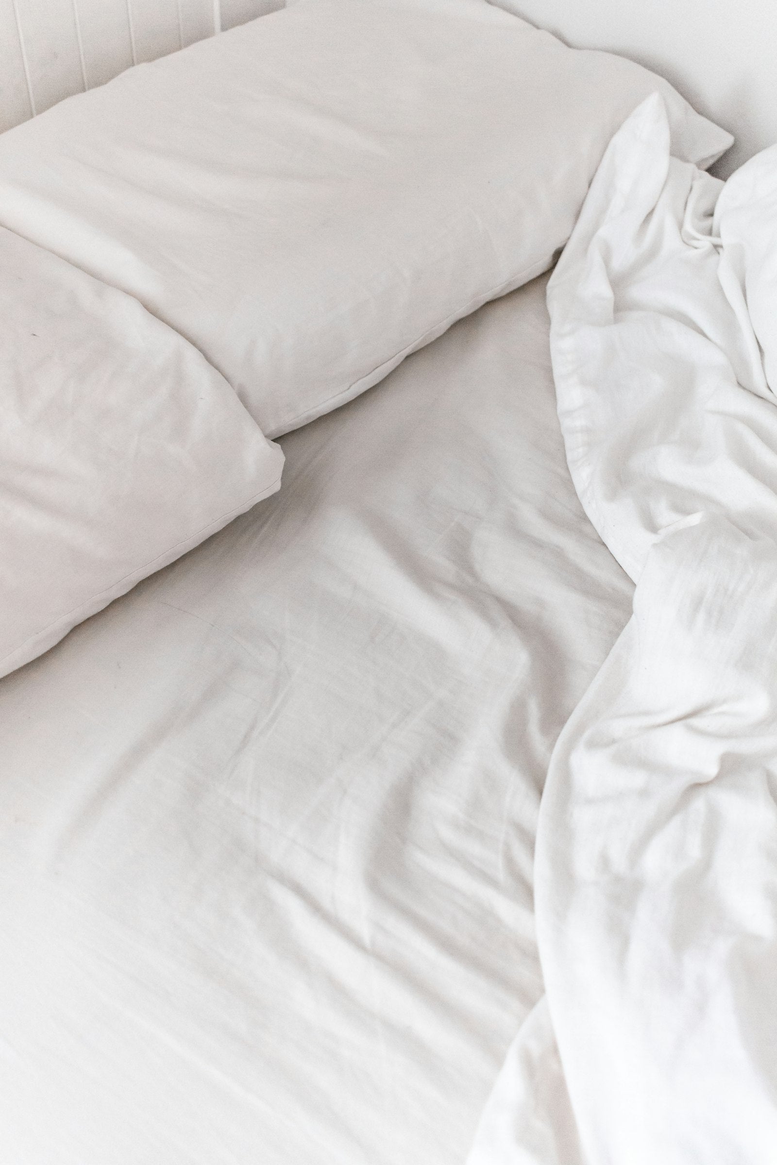Cotton bedding texture